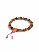 Amethyst & Sandalwood Wrist Mala