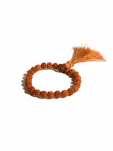 Wrist Malas Nepali Rudraksha Bead Wrist Mala - Stretchy