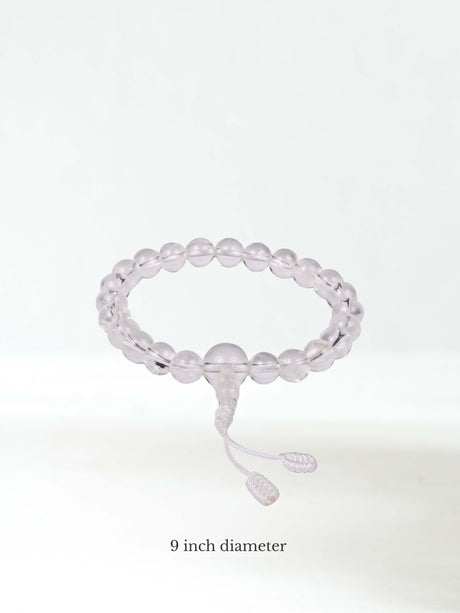 Wrist Malas Quartz Crystal Wrist Mala