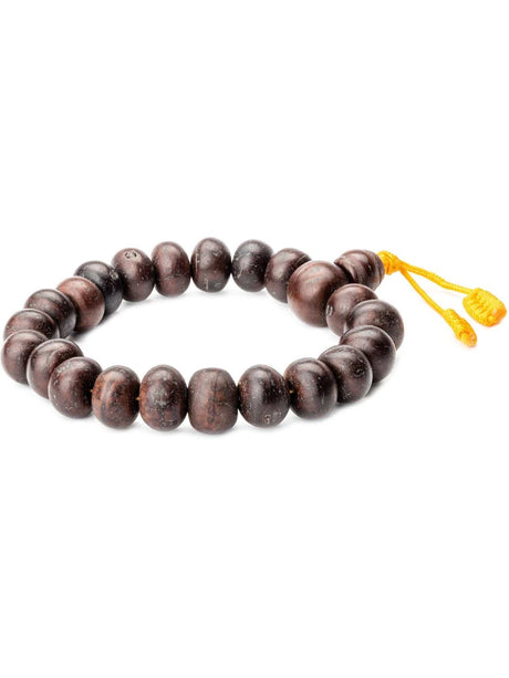 Wrist Malas Yellow Bodhi Chitta Beads Prayer Wrist Bracelet