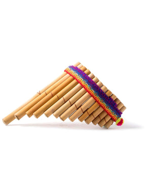 Zamponas Zampona - Pan Pipes - Curved - 6 inch