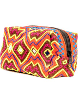 Zipper Bags Apu Shipibo Embroidered Cube Zipper Pouch