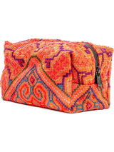 Zipper Bags Dawn Shipibo Embroidered Cube Zipper Pouch