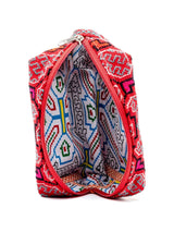 Zipper Bags Shipibo Embroidered Cube Zipper Pouch